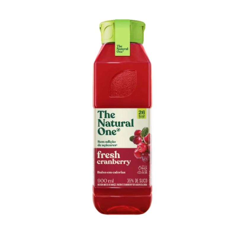 Suco Ambiente Fresh Misto Cranberry Natural One 900ml